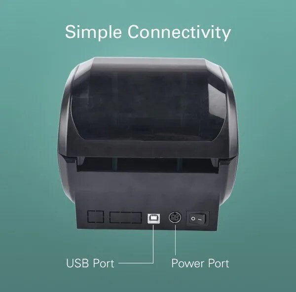 Drukarka etykiet G&G Drukarka etykiet - maksymalna szerokość druku 108 mm