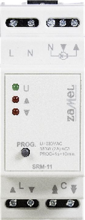 Zamel Modułowy sterownik do rolet uniwersalny 230V AC TYP SRM-11 EXT10000232 - EXT10000232