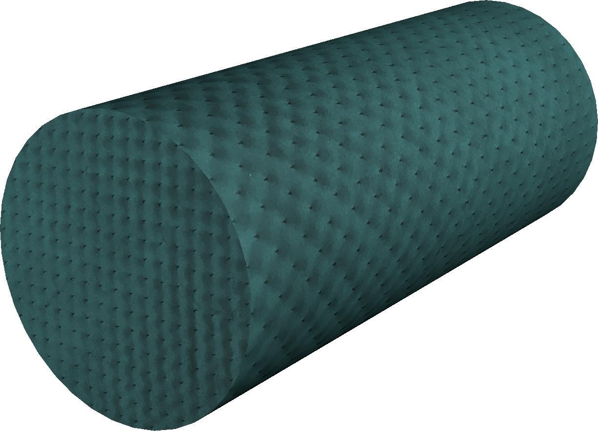Bertoni-arco Poduszka Wałek - Royal zielony 15x40 cm