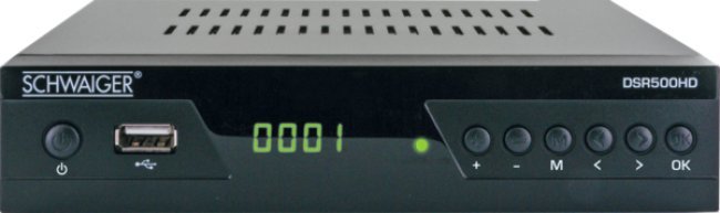 Tuner TV Schwaiger Odbiornik satelitarny DVB-S2 HD