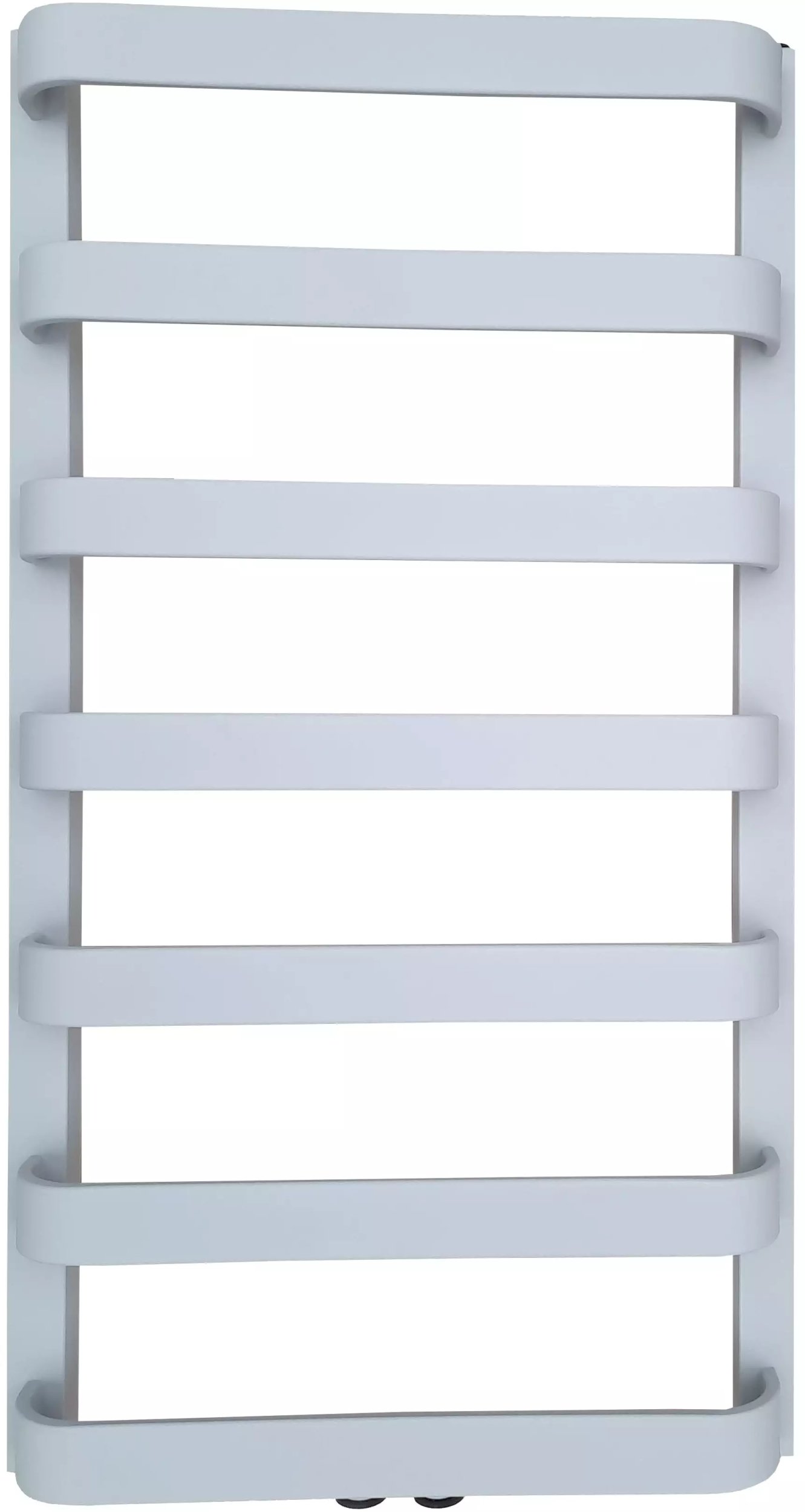 Grzejnik łazienkowy Hydroland GRZEJNIK ŁAZIENKOWY MISAKI DUO 1270X540 RAL 9006 PRZYŁ. ŚRODK. 572W // GRŁ-G/MD-1270X540-RAL