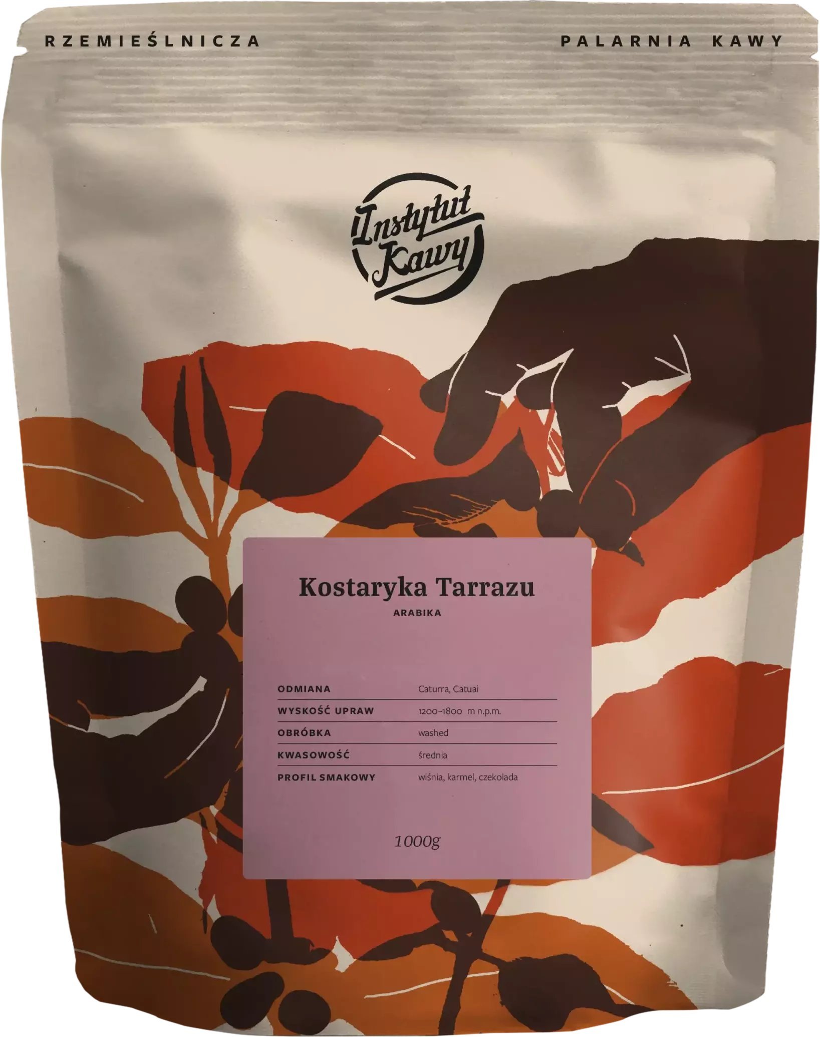 Kawa ziarnista Instytut Kawy Kostaryka Tarrazu 1 kg