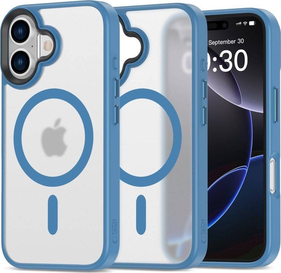 Tech-Protect Etui IPHONE 16 Tech-Protect Magmat MagSafe Matte Ultramarine