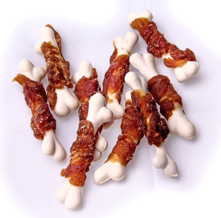 ALDA Kość zwinięta mięsem z kaczki 500g