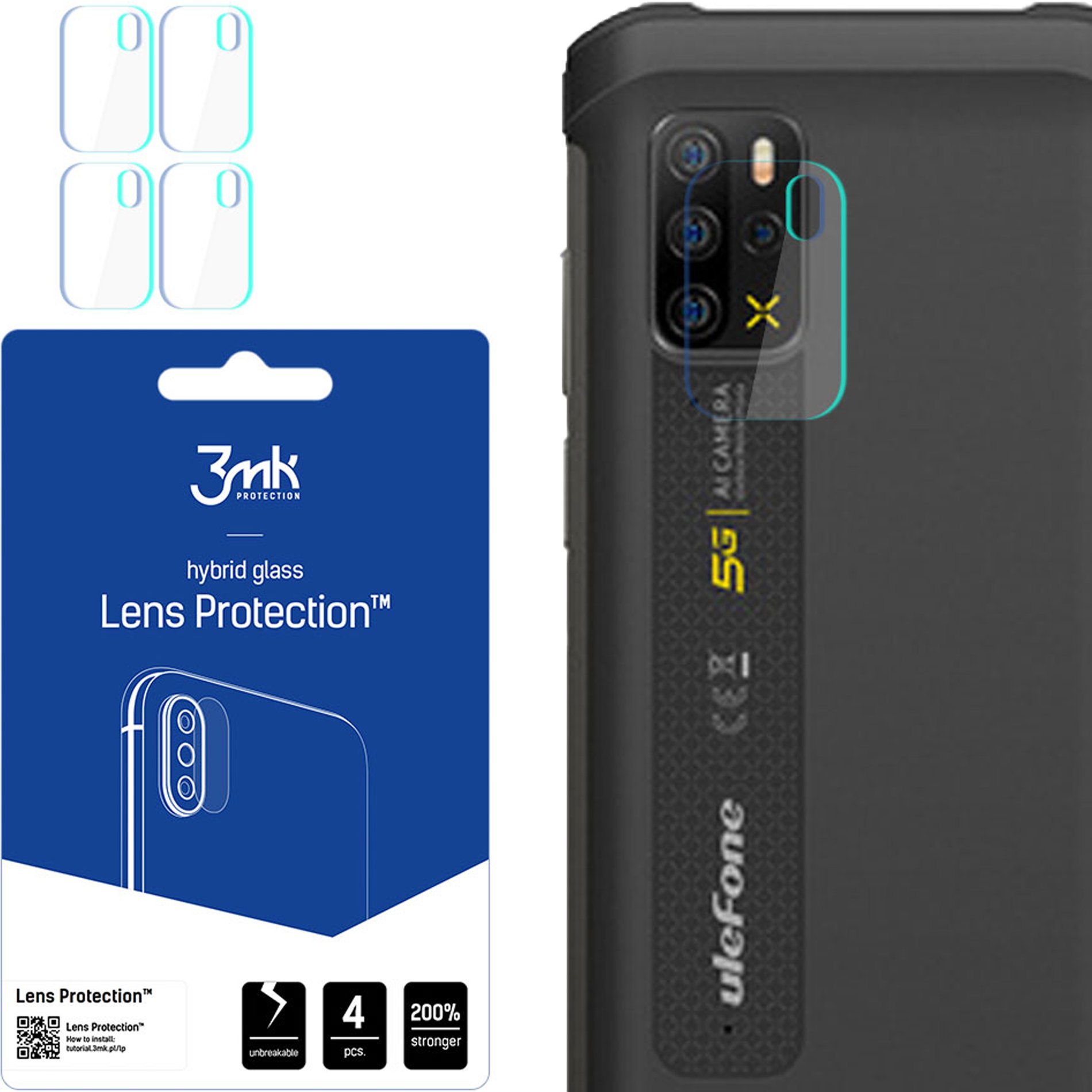 ULEFONE ARMOR 12 5G - 3MK LENS PROTECTION