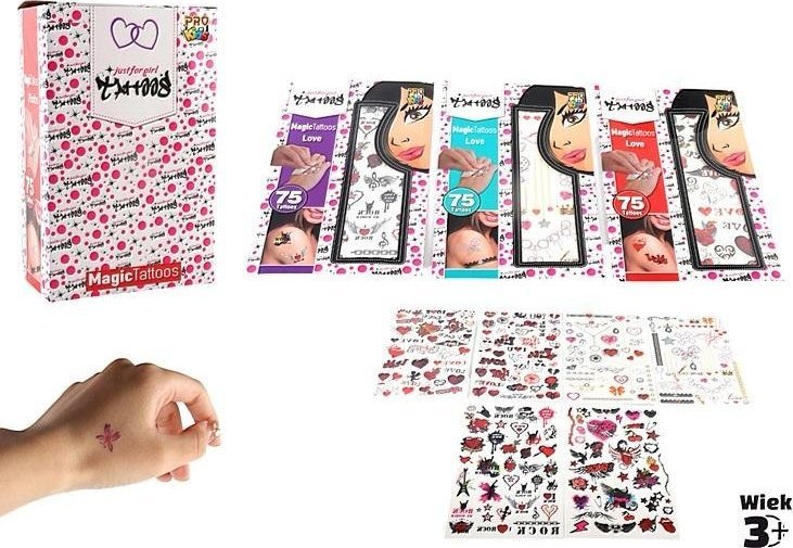 Tatuaże naklejki zmywalne kobiece mix