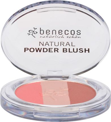 Benecos BENECOS_Natural Trio Blush naturalny potrójny róż do policzków Fall in Love 5g