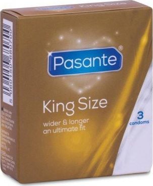 Pasante 3 Prezerwatywy Duże Pasante King Size