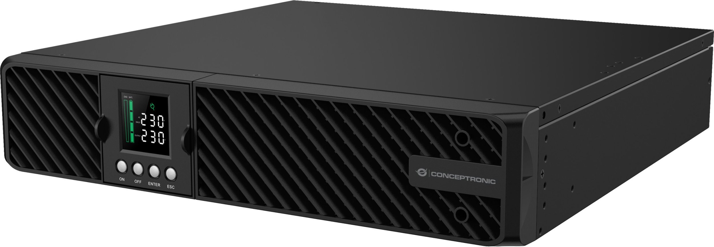 UPS Conceptronic Conceptronic ZEUS51E1K zasilacz UPS Podwójnej konwersji (online) 1 kVA 1000 W 8 x gniazdo sieciowe