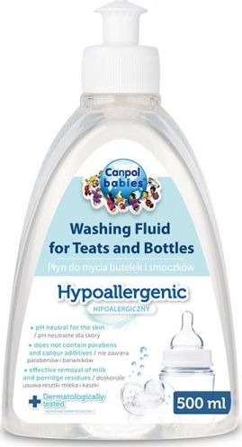 Canpol Płyn do mycia smoczków i butelek 500ml