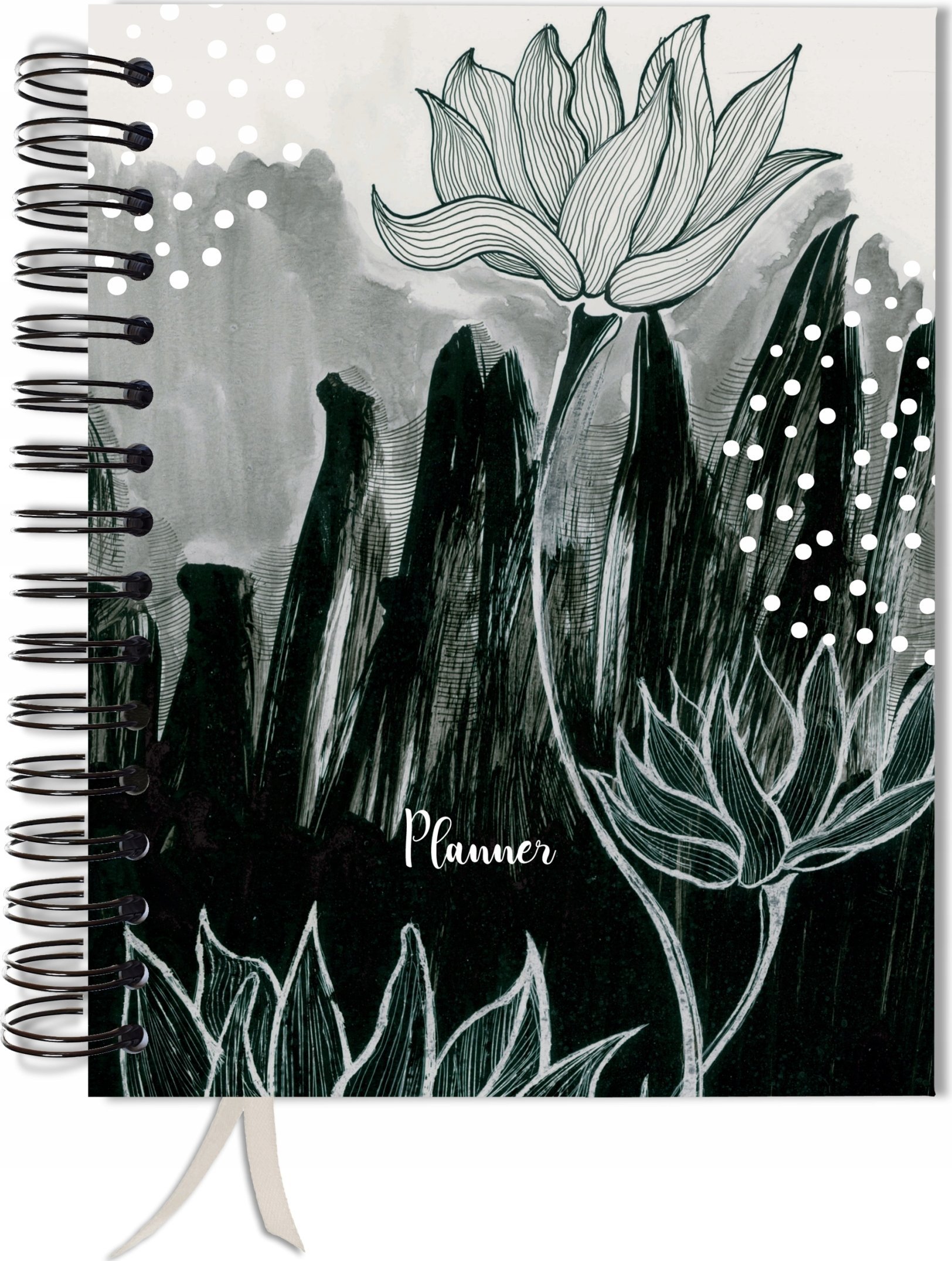 TadaPlanner Kalendarz terminarz bez dat planer książkowy A5+