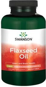 Swanson EFAs Flaxseed Oil 100 kapsułek
