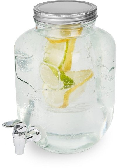 SŁÓJ SŁOIK 4L Z KRANIKIEM I WKŁADEM LEMONIADA WINO