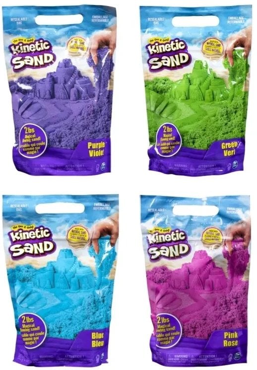 Spin Master Kinetic Sand: Żywe Kolory mix 907g
