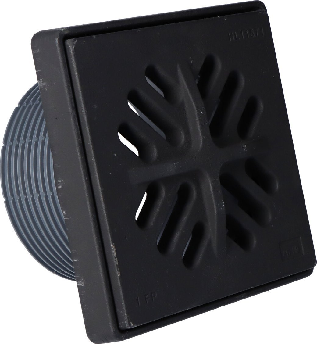 HL Nasada żeliwna do wpustów serii HL3100TK-HL5100TK kompletna fi146mm o wymiarze 190x190mm z ramą i rusztem żeliwo w kl.B125 (12,5t)