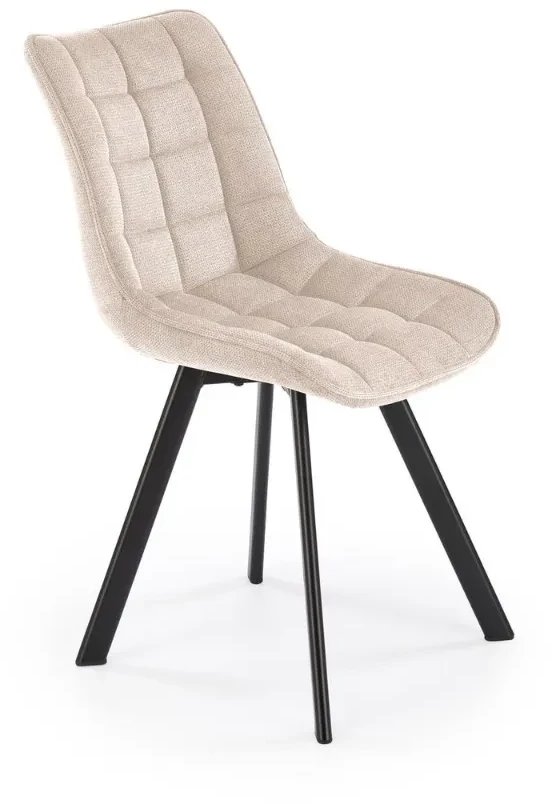 Krzesło tapicerowane K549 beżowe HALMAR