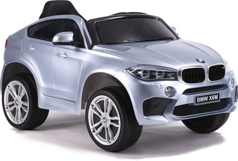 Lean Cars Auto na Akumulator BMW X6 Srebrny Lakierowany