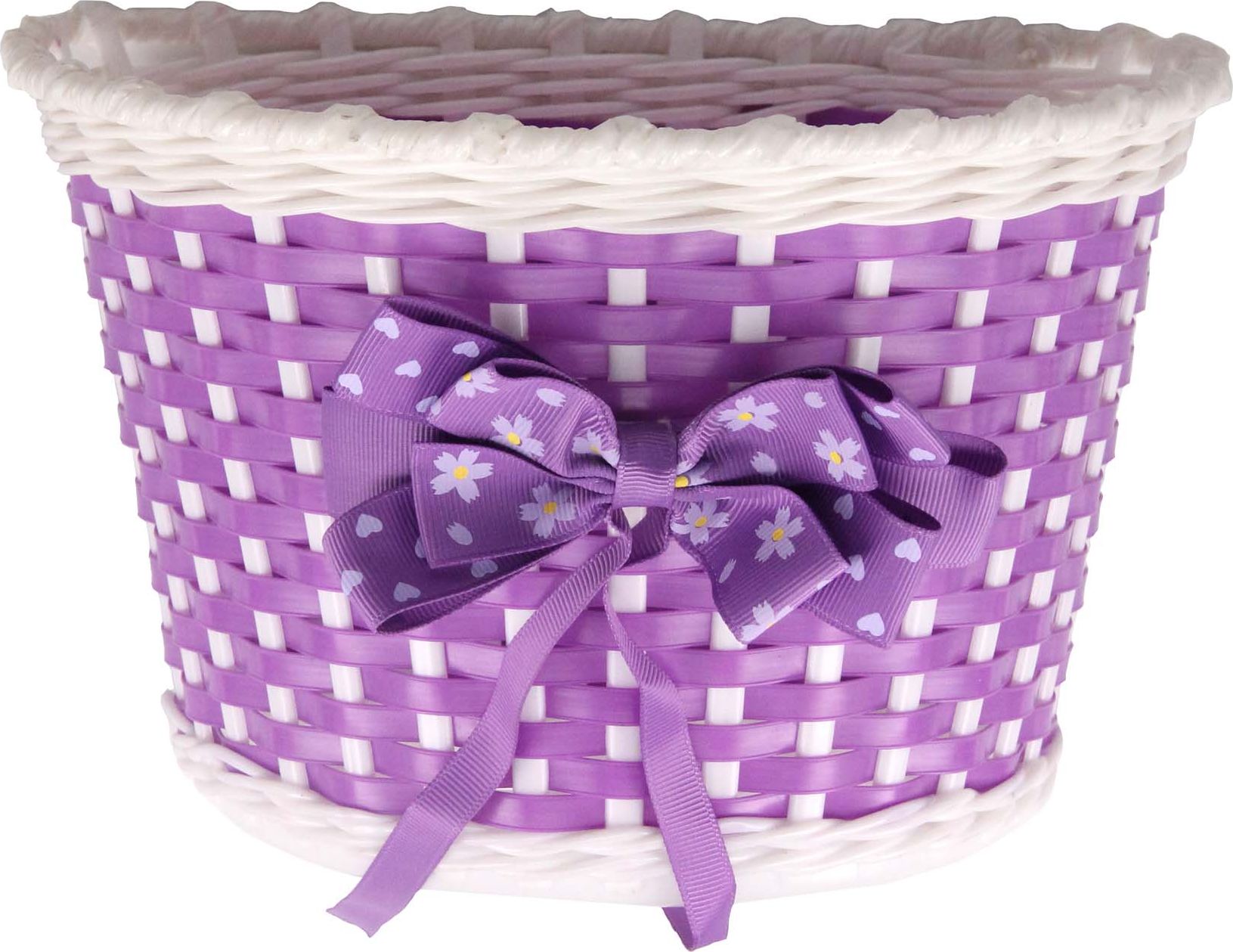 Verso Kosz dziecięcy 12-16" fioletowy z kokardą Uniwersalny