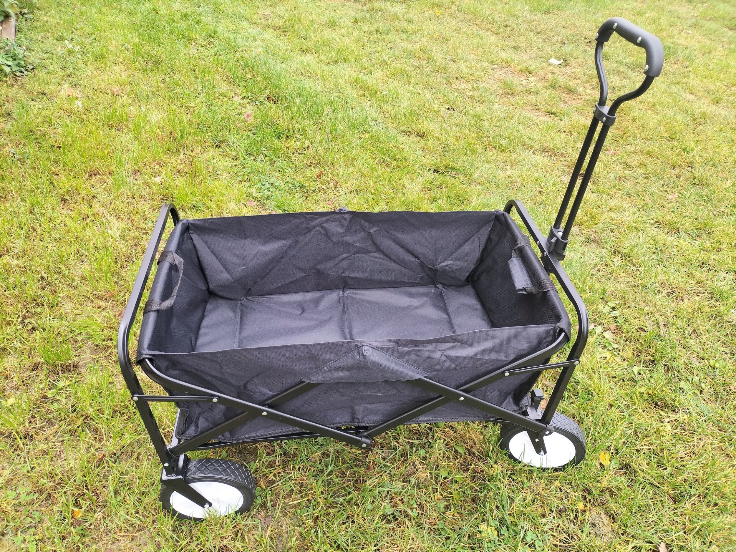 WÓZEK koła 5 calowe PLAŻOWY Turystyczny ZAKUPY TRANSPORTOWY Przyczepka XXL