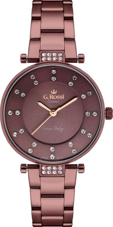 Zegarek Gino Rossi Zegarek - C5131B-2B3 (zg780d) violet uniwersalny