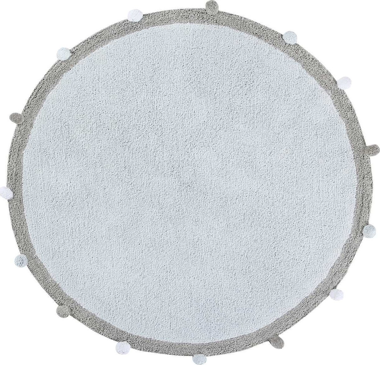 Lorena Canals Dywan bawełniany BUBBLY Soft Blue 120 cm jeden rozmiar