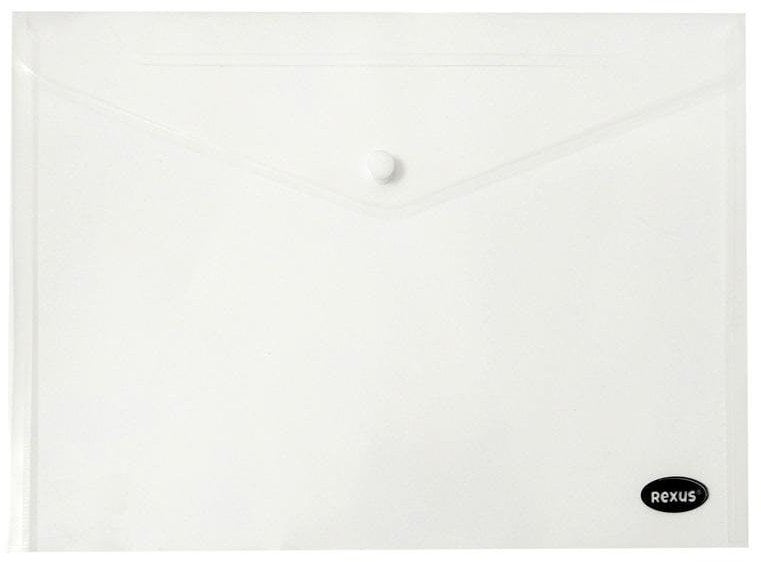 Beniamin Teczka kopertowa na zatrzask A5 PCV bezbarwna