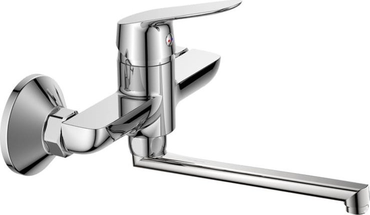 Bateria kuchenna Sotbe Vantaa ścienna chrom (VAN-SKW- 30245534)