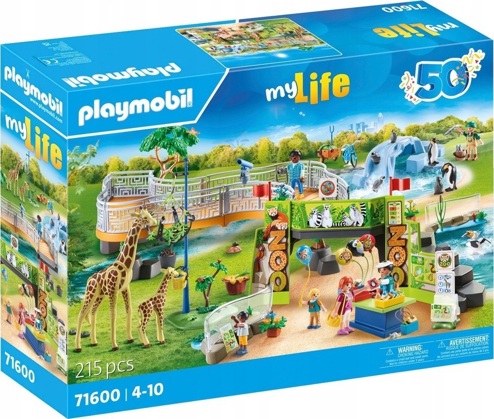 Figurka Playmobil Playmobil My Life 71600 Przygoda w zoo
