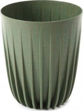 Lamela Doniczka z wkładem zielona 14,5 cm Mira Eco