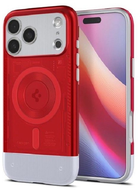 Spigen Classic C1 MagSafe, ruby - iPhone 17 Pro