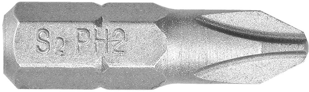 Końcówki wkrętakowe PH2 x 25 mm, 20 szt.