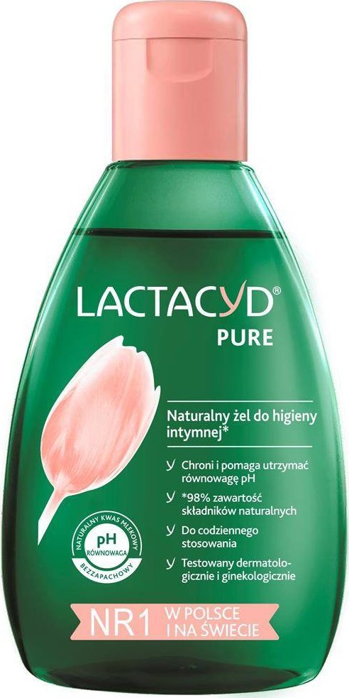 Lactacyd Lactacyd Pure Naturalny Żel do higieny intymnej 200ml