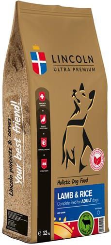 Lincoln Adult Lamb & Rice 12kg
