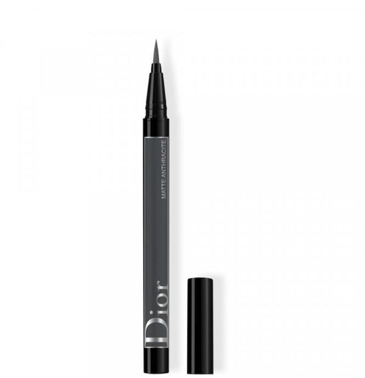 Christian Dior, Diorshow On Stage, Waterproof, Ultra-Flexible Felt Tip, Intense Color, Liquid Eyeliner, 061, Matte Anthracite, 0.55 ml For Women