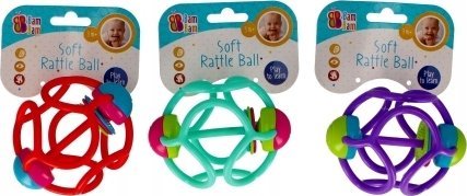 BamBam BAM BAM KULA GUM Z GRZECHOTKA 12X17X9 MIX3PBH120