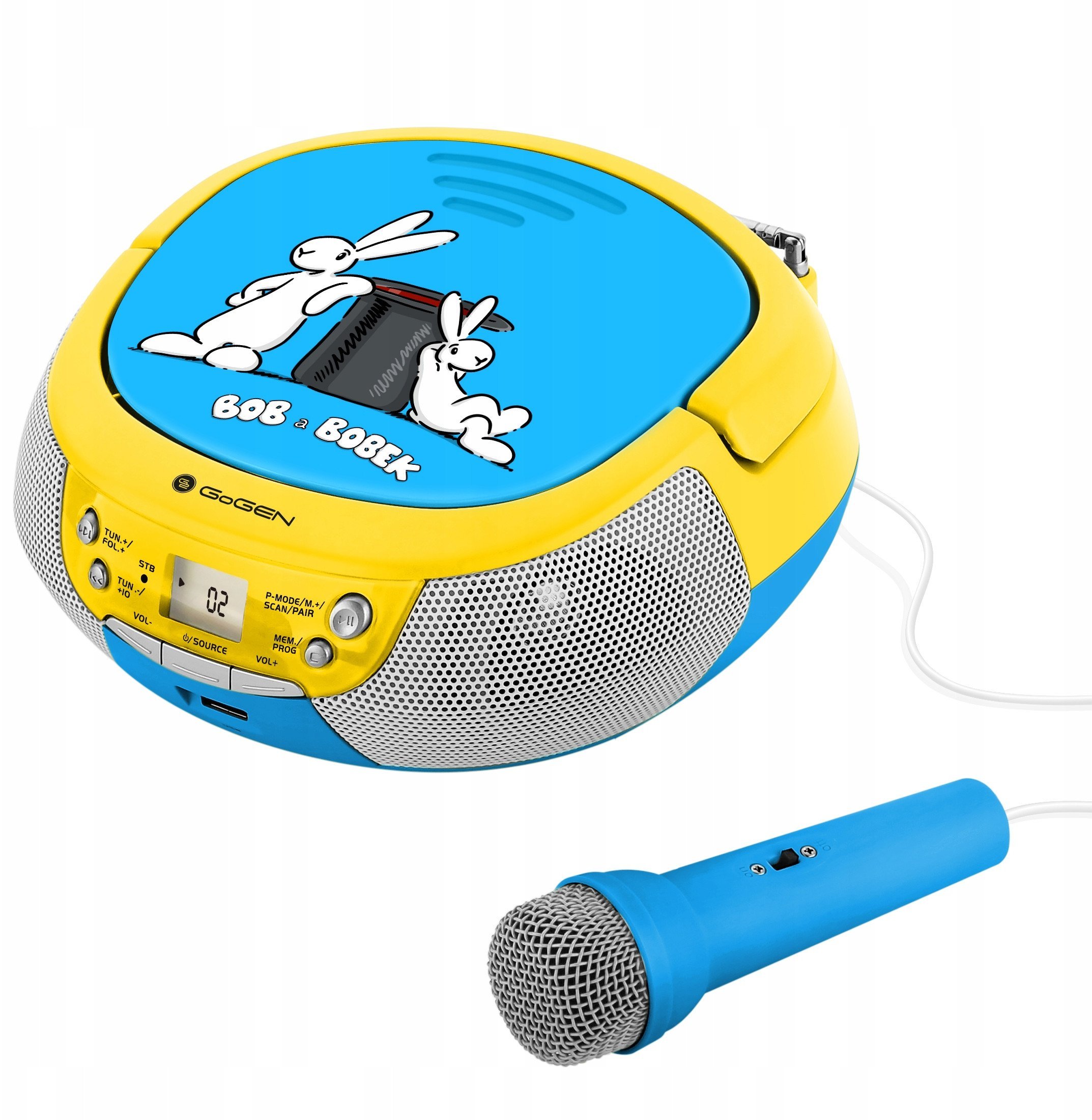 Boombox dla dzieci GoGEN - BOBPREHRAVACB
