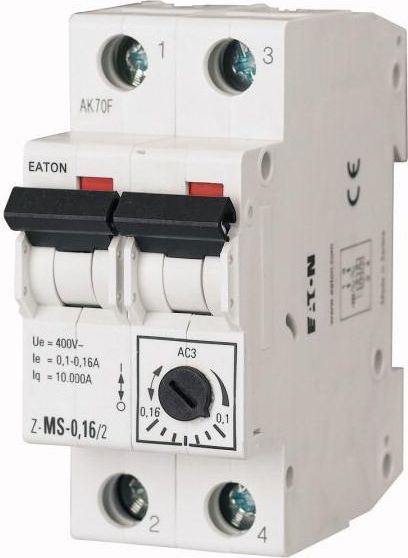 Eaton Wyłącznik silnikowy 2P 0,1-0,16A Z-MS-0,16/2 (248389)