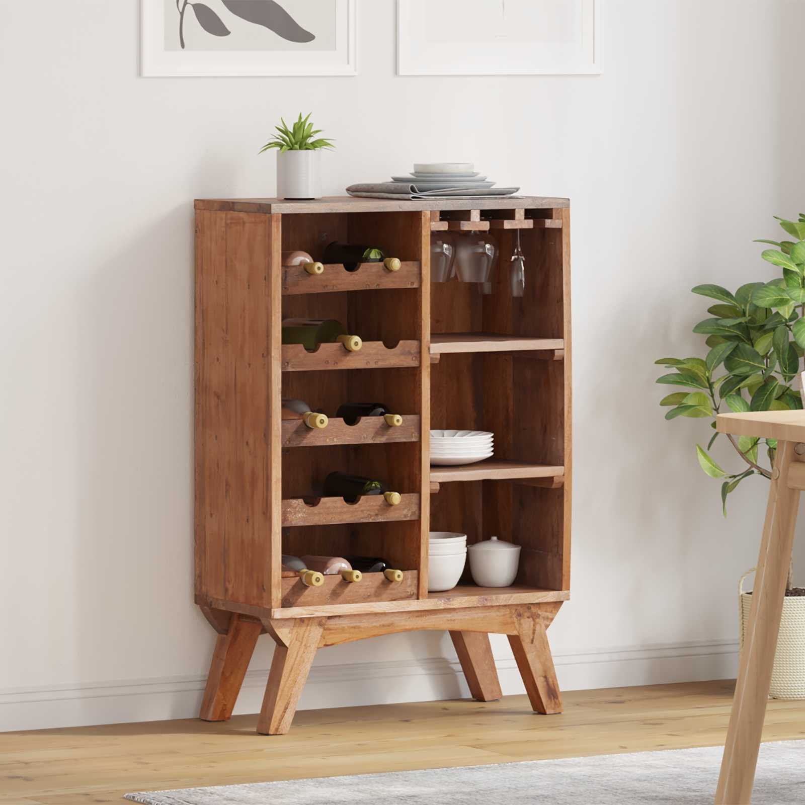 vidaXL Stojak Brązowy 60 x 30 x 90 cm