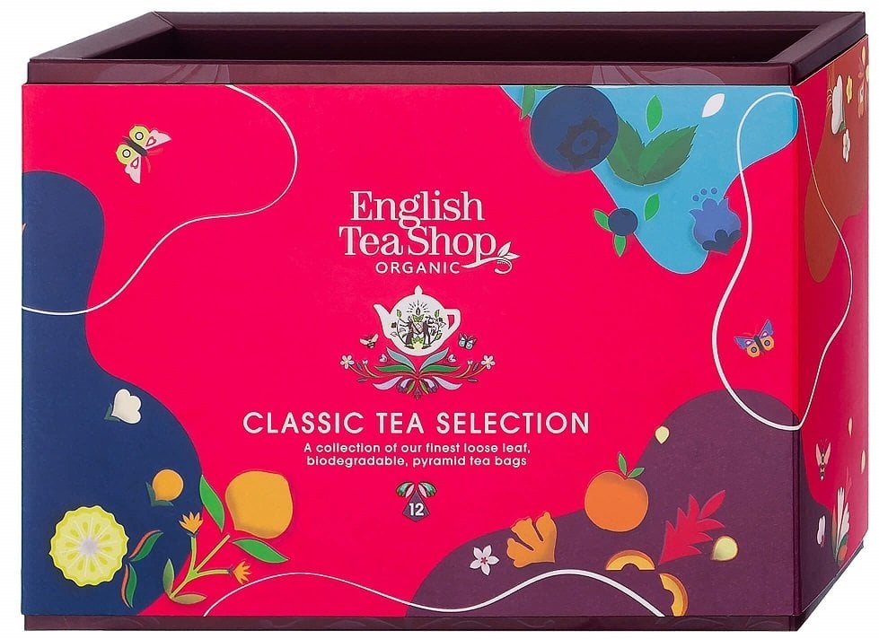 English Tea Shop Zestaw herbat Classic Tea Selection 12 piramidek