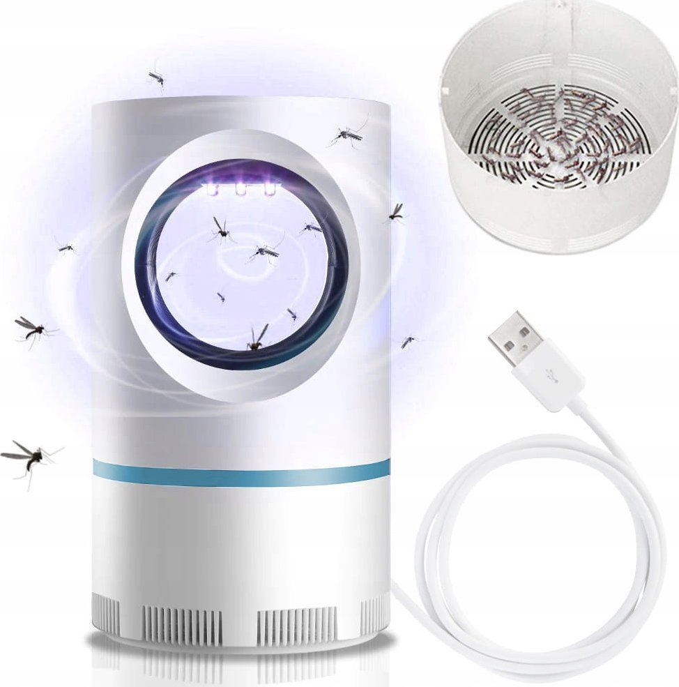 ZOLTA Lampa owadobójcza UV na komary Mobilna USB