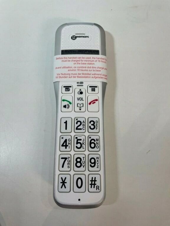 Telefon stacjonarny Geemarc AMPLIDECT COMBI 595 Telefon stacjonarny bezprzewodowy +AMPLIDECT 595 AD