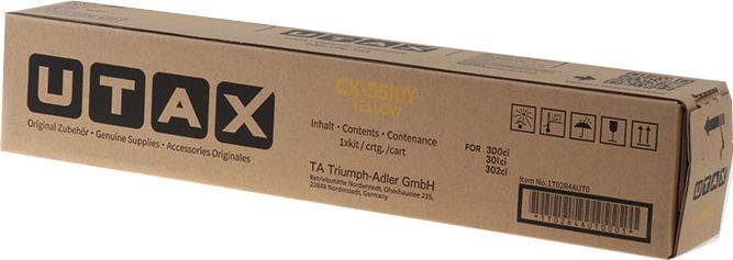 Toner Utax CK-5510 Yellow Oryginał (1T02R4AUT0)