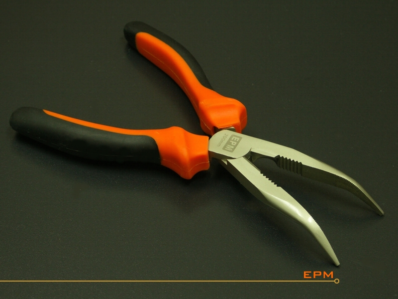 EPM Szczypce wydłużone wygięte 200mm E-400-0007