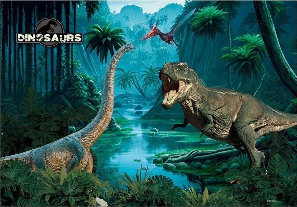 Teka Podkład oklejany Dinozaur DERFORM