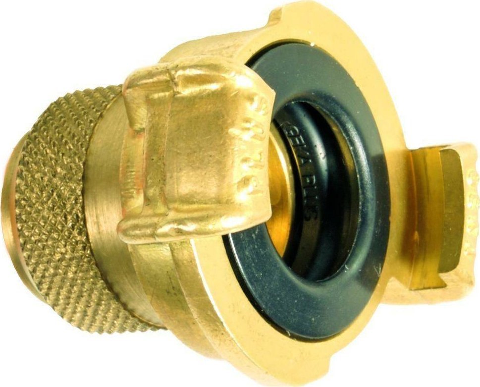 GEKA Zlacze do weza GEKA plus, 2-cz., mosiadz, 1/2", opak. samoobsl.