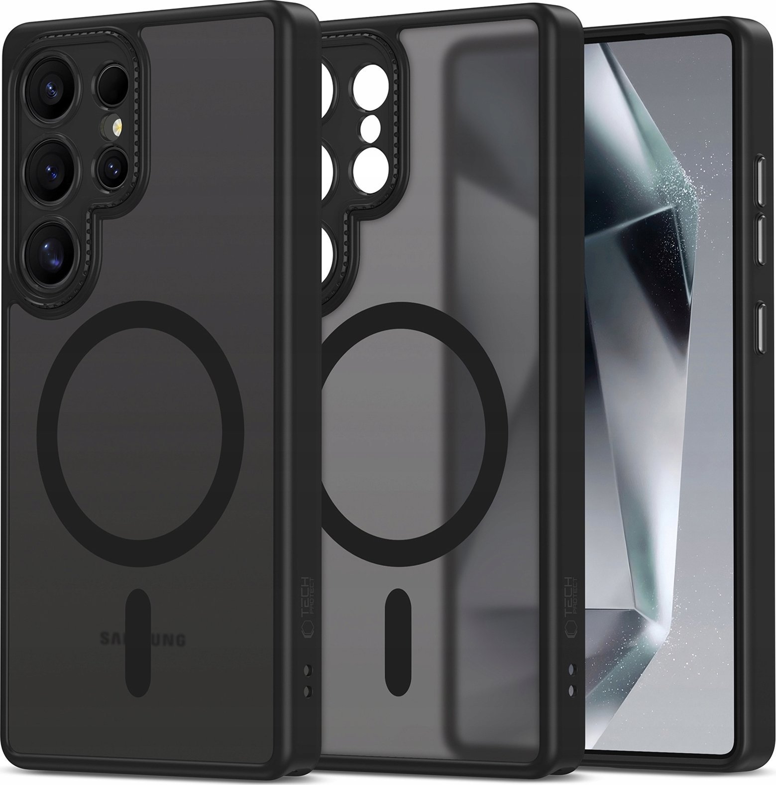 TECH-PROTECT MAGCAM MAGSAFE GALAXY S25 ULTRA MATTE BLACK