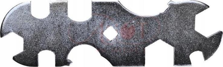 Uniwersalny, płaski klucz rowerowy