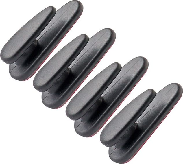 AMiO Wieszaczki samochodowe, samoprzylepne 4szt.