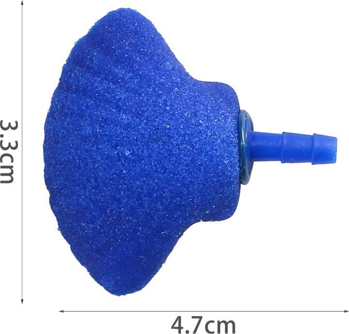 Nobleza Niebieski kamień napowietrzający w kształcie muszli Niebieski kamień napowietrzający w kształcie muszli