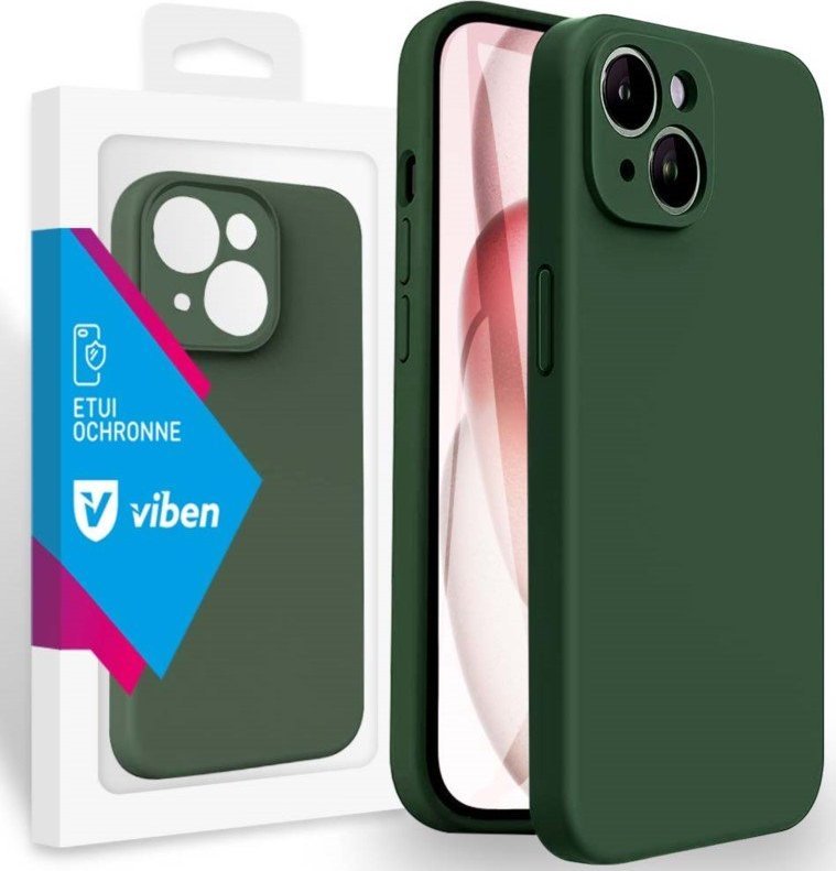 Viben VIBEN Etui Obudowa Liquid iPhone 15 Plus : Kolor - zielony